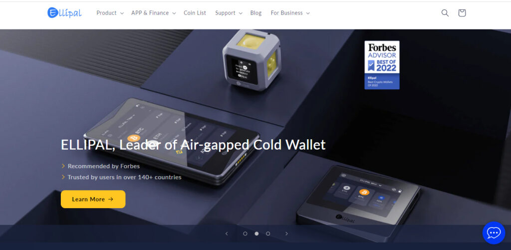 Best Blockchain Wallets #3 - Ellipal Titan