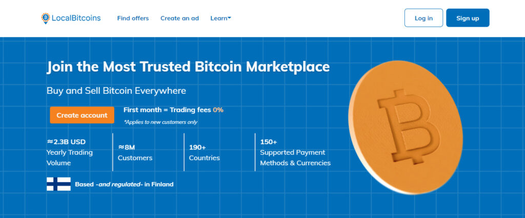 Best Cryptocurrency Marketplaces #3 - LocalBitcoins