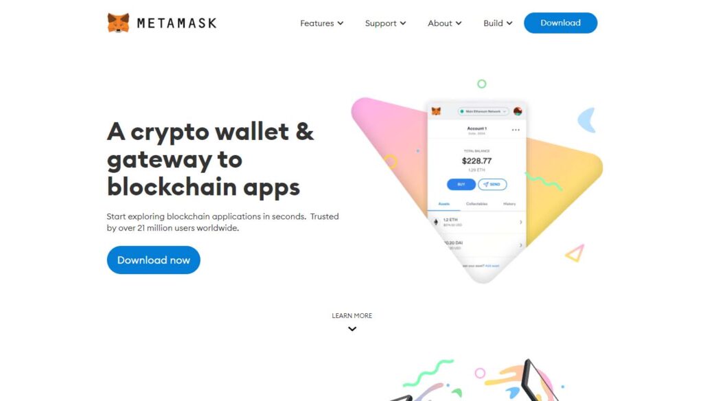 Best Cryptocurrency Wallet #7 - Metamask