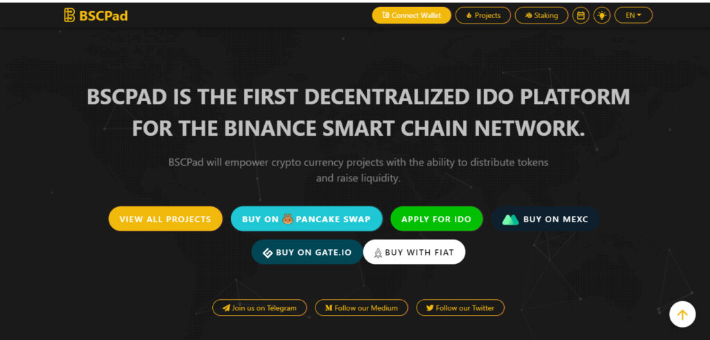 Best IDO Launchpad for BSC Blockchain