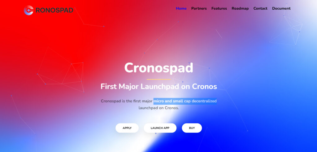 Best IDO Launchpad for Cronos Blockchain