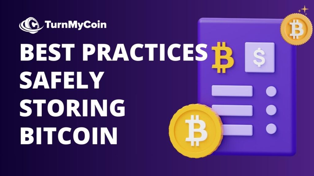 Best Practices for safely storing your Bitcoin