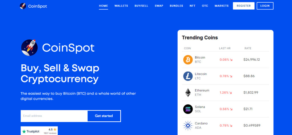 Buy Bitcoin in Australia at Coinspot