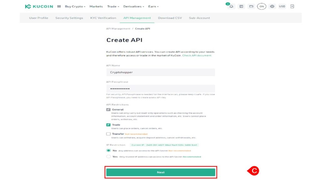 Cryptohopper Review- Details for API