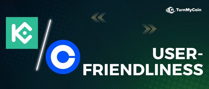 Coinbase Vs Kucoin - User Friendliness
