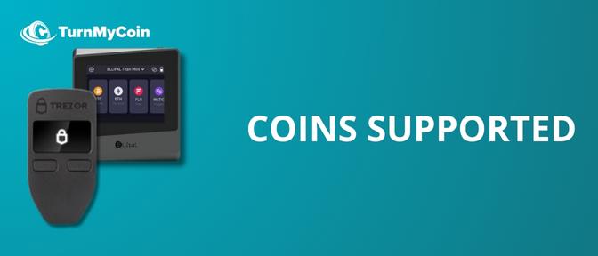 Coins supported