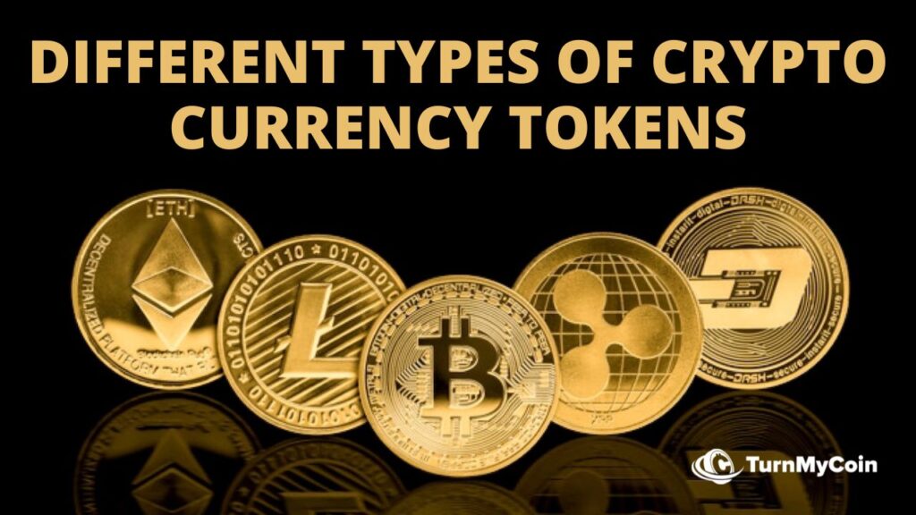Different types of Cryptocurrency Tokens - Cover