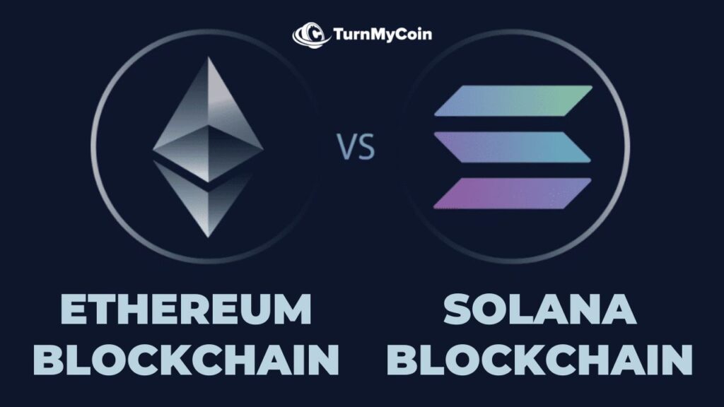 Ethereum Blockchain Vs Solana Blockchain - Cover