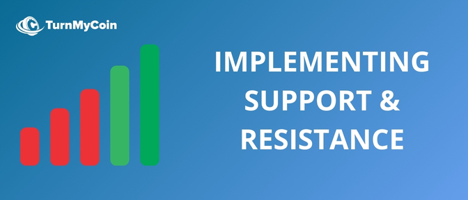 How to implement Support & Resistance