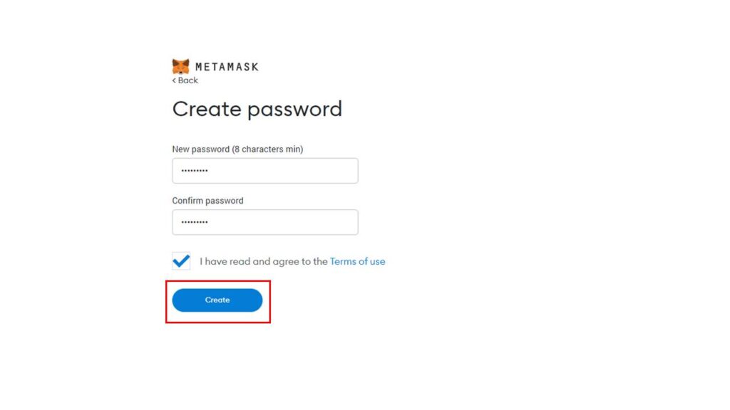 How to install Metamask on Chrome - Step 6
