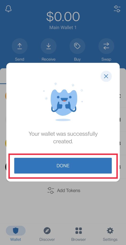 How to install Trust Wallet for Android - Step 5