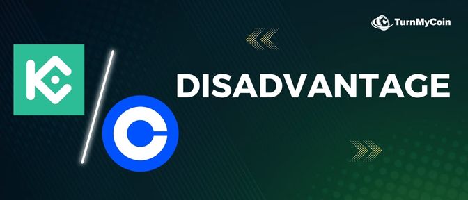 Kucoin Vs Coinbase - Disadvantages