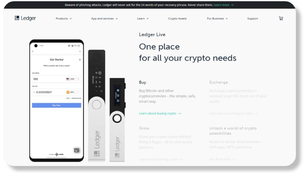 Ledger Hardware Staking Wallet