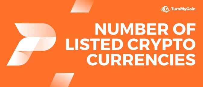 Pionex Review - Number of Listed Cryptos
