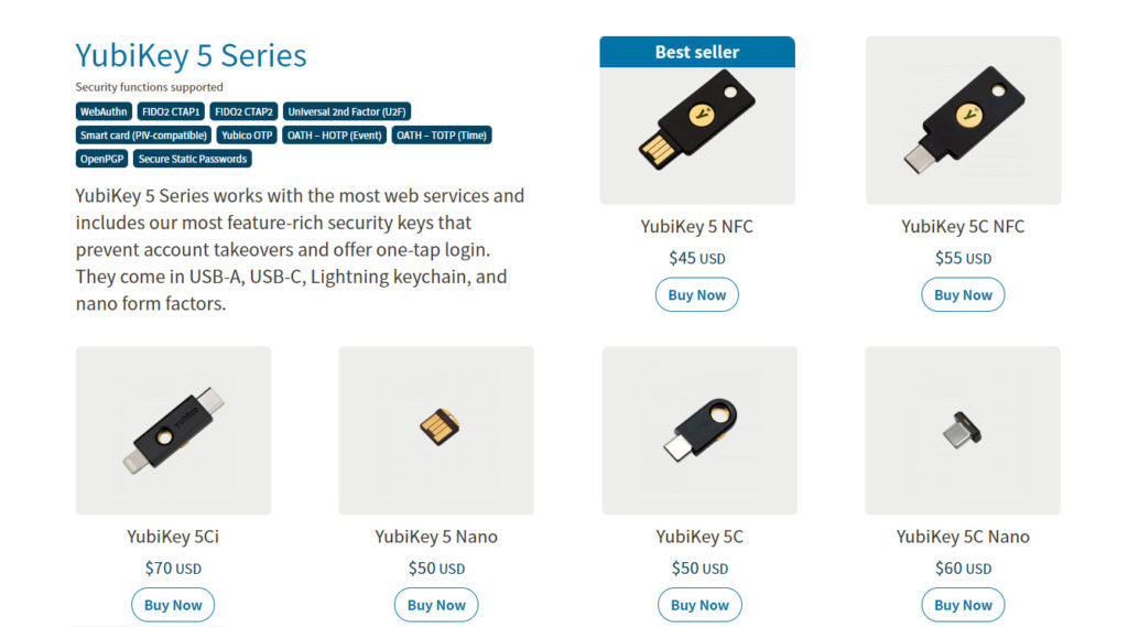 Yubikey Review ModelsF